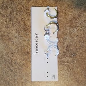Two Pairs of Francesca's Earrings